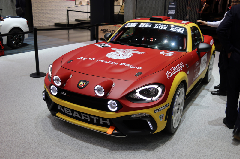 Illustration for article titled The Abarth 124 Rally Has The Best Engine Bay At Geneva